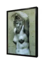 Bust Of Female Nude | Kanvas Tablo | Cam Tablo | Mdf Tablo | B22382 - Görsel 4