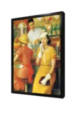 The Soda Fountain | Kanvas Tablo | Cam Tablo | Mdf Tablo | B22453 - Görsel 4