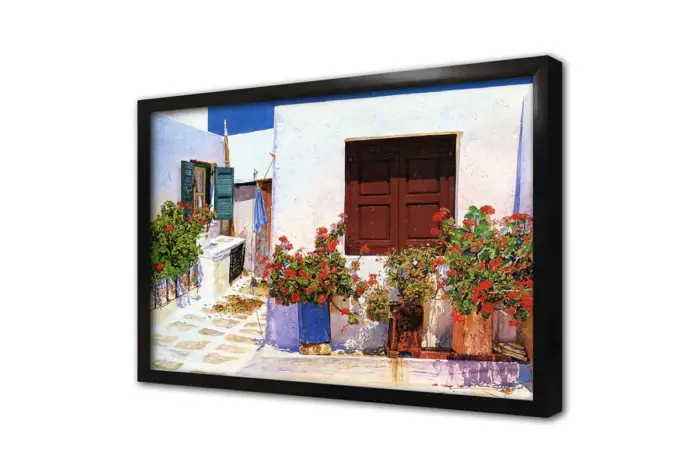 Mykonos | Kanvas Tablo | Cam Tablo | Mdf Tablo | B22511 - Görsel 4