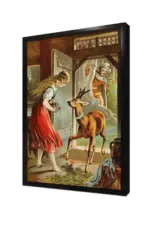 Brüderchen Ve Schwesterchen | Kanvas Tablo | Cam Tablo | Mdf Tablo | B22590 - Görsel 4