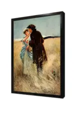 Tarlada Aşk | Kanvas Tablo | Cam Tablo | Mdf Tablo | B22601 - Görsel 4