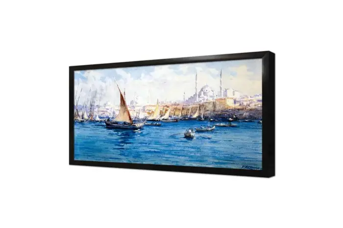 Denizde Yelkenli | Kanvas Tablo | Cam Tablo | Mdf Tablo | B23002 - Görsel 4