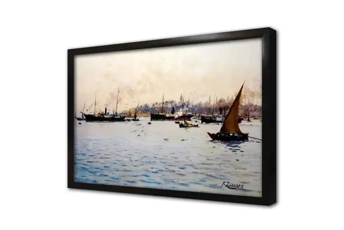 Denizde Yelkenli | Kanvas Tablo | Cam Tablo | Mdf Tablo | B23003 - Görsel 4