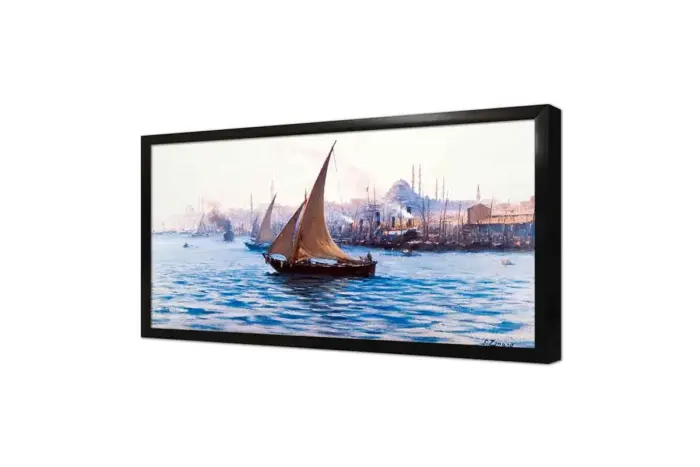 Denizde Yelkenli | Kanvas Tablo | Cam Tablo | Mdf Tablo | B23024 - Görsel 4