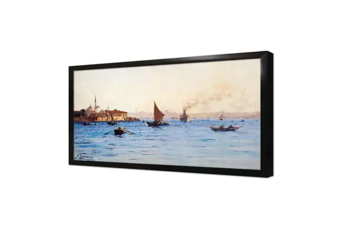 Denizde Yelkenli | Kanvas Tablo | Cam Tablo | Mdf Tablo | B23025 - Görsel 4