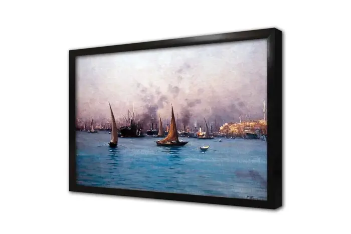 Denizde Yelkenli | Kanvas Tablo | Cam Tablo | Mdf Tablo | B23026 - Görsel 4