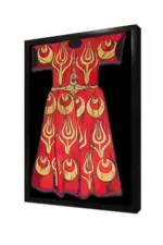 Kırmızı Sarı Kaftan | Kanvas Tablo | Cam Tablo | Mdf Tablo | B30002 - Görsel 4