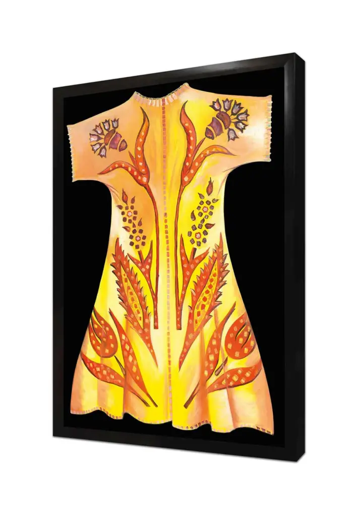 Sarı Kaftan | Kanvas Tablo | Cam Tablo | Mdf Tablo | B30004 - Görsel 4