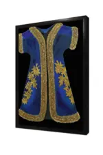 Mavi Yünlü Şehzade Kaftan | Kanvas Tablo | Cam Tablo | Mdf Tablo | B30005 - Görsel 4