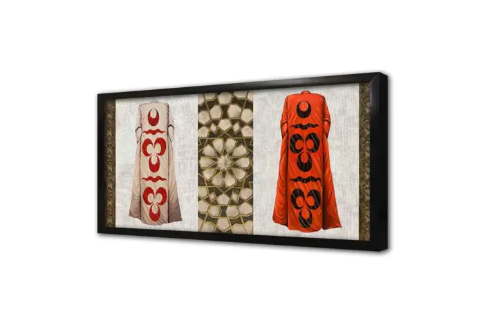 Osmanlı Kaftan | Kanvas Tablo | Cam Tablo | Mdf Tablo | B30027 - Görsel 4