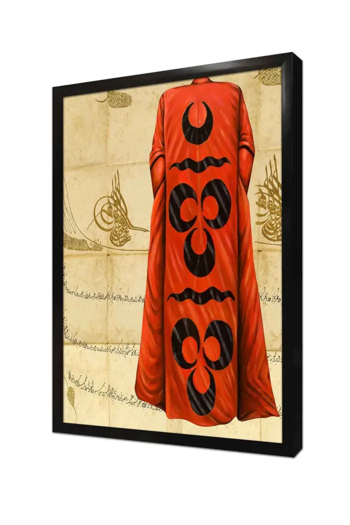Osmanlı Kaftan | Kanvas Tablo | Cam Tablo | Mdf Tablo | B30033 - Görsel 4