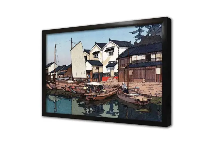 Deniz Kenarı Japon Sanatı | Kanvas Tablo | Cam Tablo | Mdf Tablo | B31002 - Görsel 4