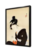 Japon Kadın | Kanvas Tablo | Cam Tablo | Mdf Tablo | B31004 - Görsel 4