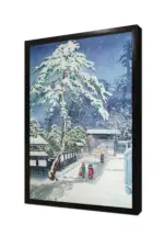 Japonyada Kış | Kanvas Tablo | Cam Tablo | Mdf Tablo | B31017 - Görsel 4