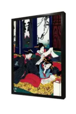 Aşk Mektubu Japon Sanatı | Kanvas Tablo | Cam Tablo | Mdf Tablo | B31024 - Görsel 4