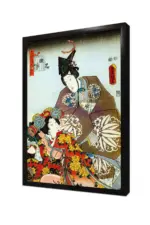 Japon Geyşa | Kanvas Tablo | Cam Tablo | Mdf Tablo | B31027 - Görsel 4