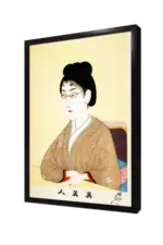 Japon Kadın | Kanvas Tablo | Cam Tablo | Mdf Tablo | B31034 - Görsel 4