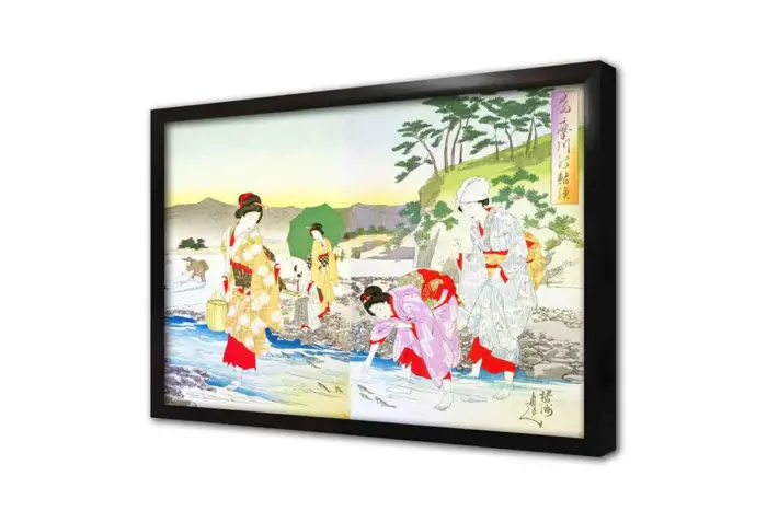 Japon Kadınlar | Kanvas Tablo | Cam Tablo | Mdf Tablo | B31044 - Görsel 4