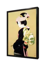 Japon Kadın | Kanvas Tablo | Cam Tablo | Mdf Tablo | B31048 - Görsel 4