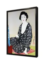 Japon Kadın | Kanvas Tablo | Cam Tablo | Mdf Tablo | B31051 - Görsel 4