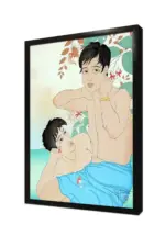 Japon Kadın | Kanvas Tablo | Cam Tablo | Mdf Tablo | B31071 - Görsel 4