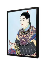 Japon Kadın | Kanvas Tablo | Cam Tablo | Mdf Tablo | B31073 - Görsel 4