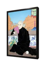 Japon Kadın | Kanvas Tablo | Cam Tablo | Mdf Tablo | B31074 - Görsel 4