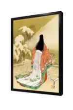 Japon Kadın | Kanvas Tablo | Cam Tablo | Mdf Tablo | B31087 - Görsel 4