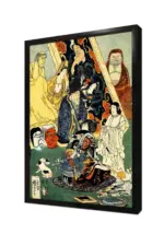 Japon Sanatı | Kanvas Tablo | Cam Tablo | Mdf Tablo | B31090 - Görsel 4