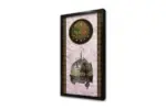 Osmanlı Arması Ve Yeniçeri Miğferi | Kanvas Tablo | Cam Tablo | Mdf Tablo | B32001 - Görsel 3