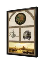 Vav | Kanvas Tablo | Cam Tablo | Mdf Tablo | B32011 - Görsel 4