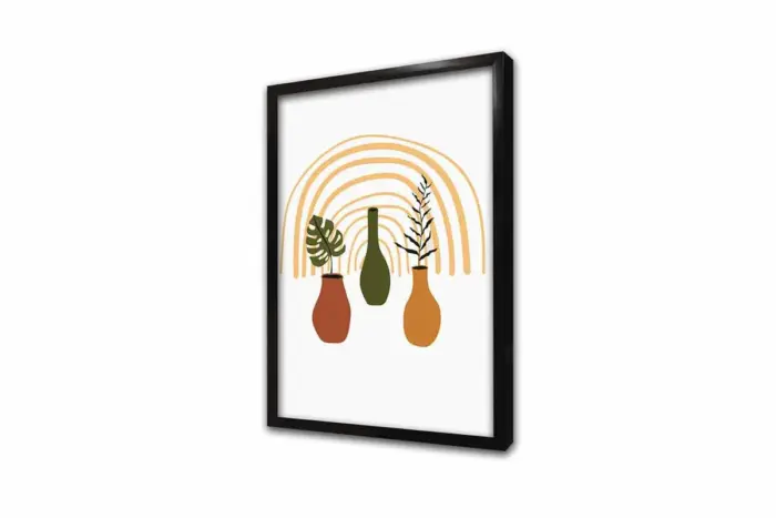 Line Art Objeler | Kanvas Tablo | Cam Tablo | Mdf Tablo | B33017 - Görsel 4