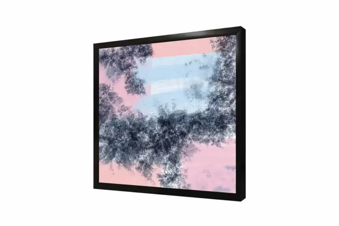 Pembe Gri Soyut | Kanvas Tablo | Cam Tablo | Mdf Tablo | B33046 - Görsel 4