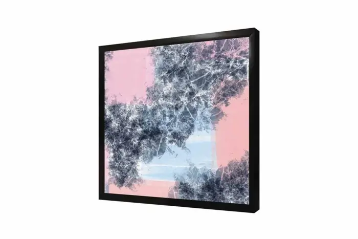 Pembe Gri Soyut Iı | Kanvas Tablo | Cam Tablo | Mdf Tablo | B33047 - Görsel 4