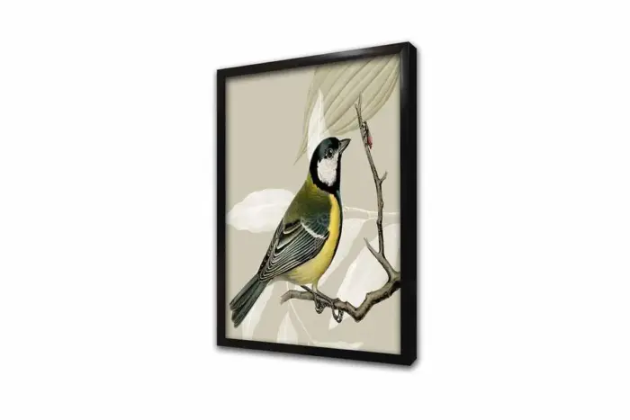 Dalda Kuş Iı | Kanvas Tablo | Cam Tablo | Mdf Tablo | B33066 - Görsel 4