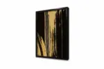 Siyah Altın Soyut | Kanvas Tablo | Cam Tablo | Mdf Tablo | B33096 - Görsel 4
