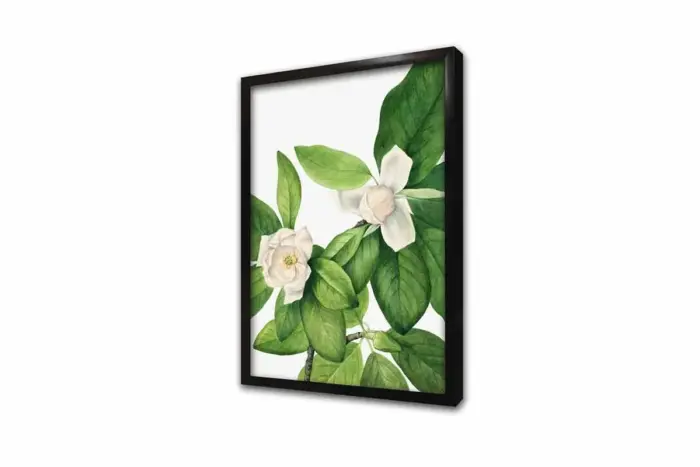 Beyaz Çiçekler Üçlü Kanvas Tablo | Cam Tablo | Mdf Tablo Seti | B33144 - Görsel 14
