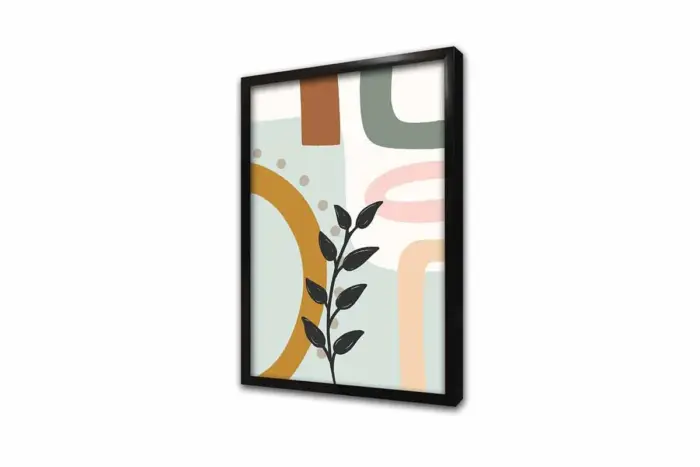 Renkli Modern Desenler | Kanvas Tablo | Cam Tablo | Mdf Tablo | B33172 - Görsel 4