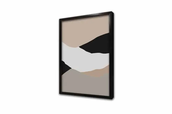 Minimalist Soyut Üçlü Kanvas Tablo | Cam Tablo | Mdf Tablo Seti | B33177 - Görsel 14