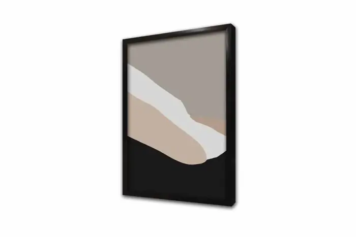 Minimalist Soyut Üçlü Kanvas Tablo | Cam Tablo | Mdf Tablo Seti | B33177 - Görsel 15