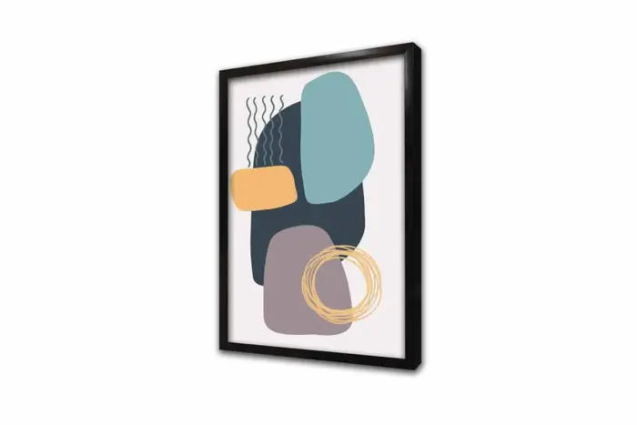 Soyut Modern Desenler | Kanvas Tablo | Cam Tablo | Mdf Tablo | B33185 - Görsel 4
