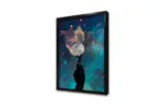 Uzaya Uzanan El | Kanvas Tablo | Cam Tablo | Mdf Tablo | B33293 - Görsel 4