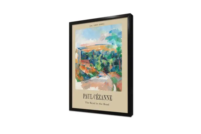 Paul Cezanne Eserleri Üçlü Kanvas Tablo | Cam Tablo | Mdf Tablo Seti | B33363 - Görsel 9