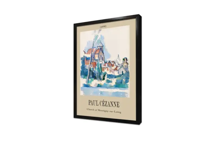 Paul Cezanne Eserleri Üçlü Kanvas Tablo | Cam Tablo | Mdf Tablo Seti | B33363 - Görsel 11