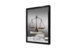 Adalet Simgeleri Üçlü Kanvas Tablo | Cam Tablo | Mdf Tablo Seti | B33392 - Görsel 14