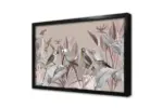 Papağanlar Ve Bitkiler | Kanvas Tablo | Cam Tablo | Mdf Tablo | B33400 - Görsel 5