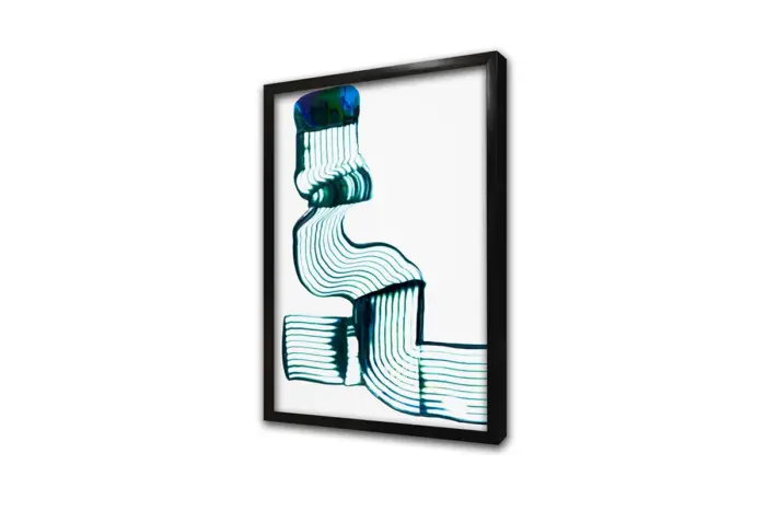 Soyut Desenler İkili Kanvas Tablo | Cam Tablo | Mdf Tablo Seti | B33403 - Görsel 10