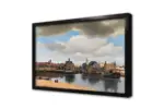 Johannes Vermeer - Delft Manzarası - 1661 | Kanvas Tablo | Cam Tablo | Mdf Tablo | E0003