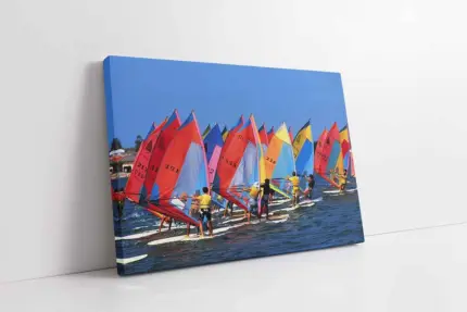 Yarışan Yelkenliler | Kanvas Tablo | Cam Tablo | Mdf Tablo | A01291