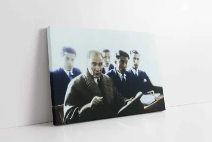 Atatürk Lakap ve Ünvanları Kaldırılması | Kanvas Tablo | Cam Tablo | Mdf Tablo | A02189